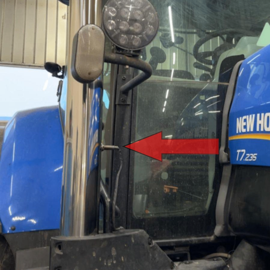 Rostfritt Avgasrör CNH PUMA/T7 5''